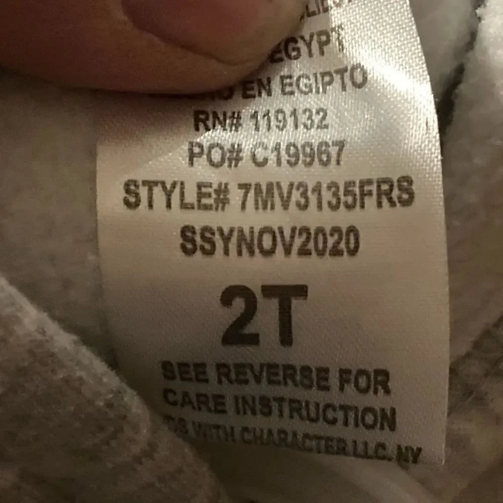 Hoodie Avengers by marvel size 2t￼